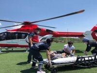 Malatya'da ambulans helikopter bir günde 3 hayatı kurtardı