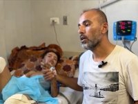 İsrail saldırısında ailesini kaybeden ve ağır yaralanan Filistinli çocuk tedavi olmak istiyor