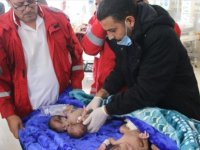 Gazze’nin kuzeyindeki 3 prematüre bebek DSÖ’nün yardımıyla güneydeki hastanelere nakledildi