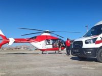 Van'da tedavi altındaki bebek ambulans uçakla İstanbul'a sevk edildi