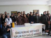Sivas Numune Hastanesinde Dünya Ruh Sağlığı Günü etkinliği düzenlendi