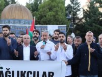 Mardin'de "Sağlıkçılar Gazze için ayakta" programı düzenlendi