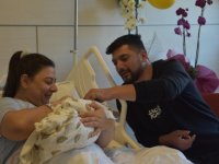 Gümüşhane'de 5 kilo 150 gramlık bebek dünyaya geldi