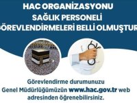 Hacda hizmet verecek sağlık personeli başvuruları başladı