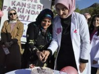 Çukurca’da meme kanseri farkındalık etkinliği düzenlendi