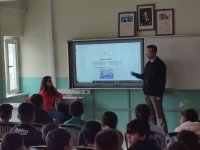 Hamamözü’nde öğrencilere, kuduz farkındalık eğitimi verildi