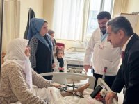 Şırnak Valisi Ekici'den hastalara ziyaret