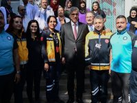 Sağlık Bakanı Memişoğlu, Antalya'da Aksu Aile Sağlığı Merkezi'ni ziyaret etti: