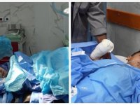 İsrail saldırılarından kalan patlamamış mühimmat, Gazzeli ikizlerin "hayatını kararttı"