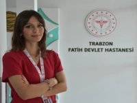 Kanseri yenen Trabzonlu hemşire görevine dönebilmenin sevincini yaşıyor