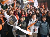 "Umut Treni" lösemili çocuklarla Kayseri'ye ulaştı