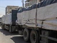 Ürdün'den Suriye'ye 16 tır insani yardım gönderildi