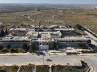 Suriye’de devrik rejiminin saldırılarında yıkılan Maarratünnuman Hastanesi yeniden hizmete açılmayı bekliyor