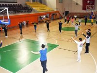 Tekirdağ NKÜ'de ücretsiz sportif kurslar devam ediyor
