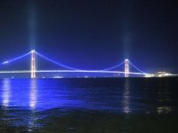 1915 Çanakkale Köprüsü Dünya Diyabet Günü nedeniyle maviye büründü