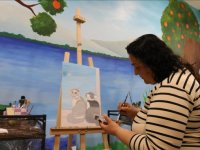 Denizli'deki merkezde psikiyatri hastaları sanatla rehabilite ediliyor