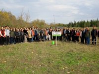 TÜ'de Hemşirelik Bölümü öğrencileri fidan dikti