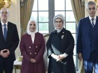 Emine Erdoğan, DSÖ heyetiyle görüştü
