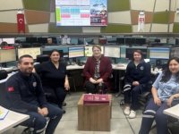 Kırklareli Sağlık Müdürü Cerit, 112 Komuta Kontrol Merkezini ziyaret etti