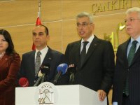 Sağlık Bakanı Memişoğlu, AK Parti Çankırı İl Başkanlığı'nda konuştu: