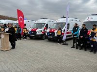 Bingöl'e 5 ambulans ve 2 UMKE aracı tahsis edildi