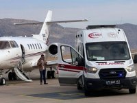Şırnak'ta kalp rahatsızlığı olan bebek ambulans uçakla Ankara'ya sevk edildi