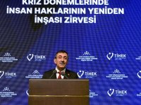 Cumhurbaşkanı Yardımcısı Yılmaz, "Kriz Dönemlerinde İnsan Haklarının Yeniden İnşası Zirvesi"nde konuştu: