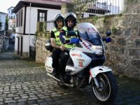 Giresun'da motosiklet ambulans ekipleri vakalara hızlı müdahale ediyor