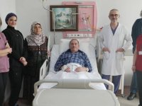 Malatya'da yüksekten düşme sonucu aort damarı yırtılan hasta ameliyatla sağlığına kavuştu