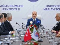 YÖK Başkanı Özvar, Sağlık Bilimleri Üniversitesi senato toplantısında konuştu: