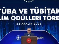 Cumhurbaşkanı Erdoğan, "2025 TÜBA ve TÜBİTAK Bilim Ödülleri Töreni"nde konuştu: (1)