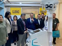 Gaziantep'te mobil dijital röntgen cihazı kullanılmaya başlandı