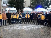 Nevşehir'de 5 ambulans hizmete alındı