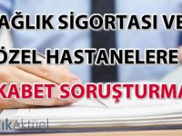 Sağlık Sigortası ve Özel Hastanelere Rekabet Soruşturması
