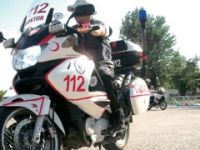 1. Uluslararası motosikletli 112 ekipleri rallisi başladı