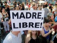 İspanya'da kürtaj protestosu