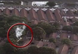 Helikopter böyle düştü