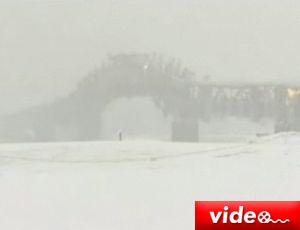 Köprü böyle havaya uçuruldu